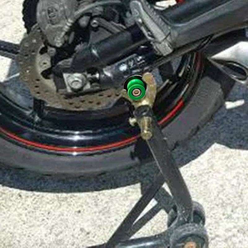 FREAXLL For VULCAN S 2015-2025 M10 10MM Swing arm Spools Slider Stand Green for KAW&-ASA*KI Vulcan S 650 900 Performance/Sport/Cafe Light Tourer 2015-2025 - Image 5